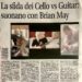 Cello vs Guitar Brian May